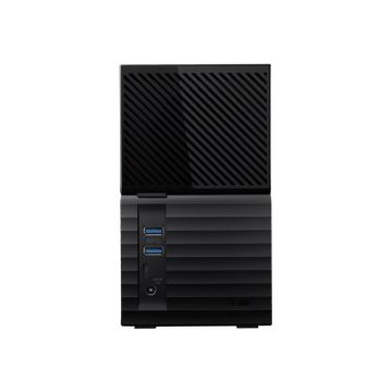Baie de disques - WESTERN DIGITAL - My Book Duo - 16To - 8 To - Noir - USB 3.0 - 3.5"