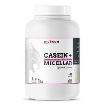 Caséine Eric Favre - Casein+ - Vanilla 1000g
