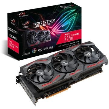 ASUS Radeon RX 5700 ROG Strix O8G, 8192 MB GDDR6 Noir