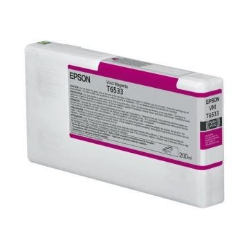Epson 200 ml Magenta vif originale cartouche d'encre pour Stylus Pro 4900, Pro 4900 Designer Edition, Pro 4900 Spectro_M1