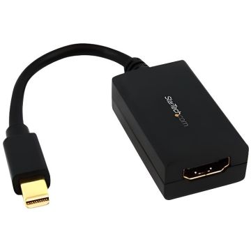 Adaptateur Mini DisplayPort vers HDMI - M/F - 1920 x 1200 / 1080p - Noir