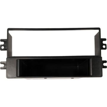 Adaptateur de façade d'autoradio simple DIN Noir Kia Cerato 2004 – 2007