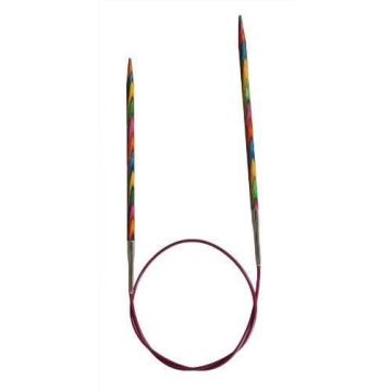 KnitPro KNIT PRO 25 cm x 3,75 mm bois de bouleau Symfonie Aiguilles à tricoter circulaires fixes Multicolore - KP20987