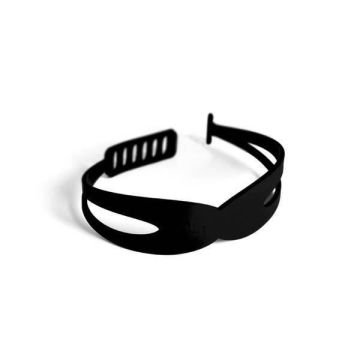 Bracelet Farandole - Apara Noir - Femme - Silicone d'origine minérale - 16-19 cm