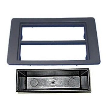 Adaptateur de façade d'autoradio - AUTOLEADS - Saab 9-5 2005 - 2x 1 DIN - Noir