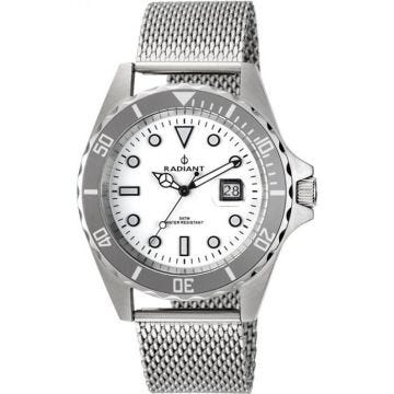 Montre homme RADIANT NEW NAVY STEEL RA410209 - RADIANT - Quartz - Analogique - Argenté - Acier