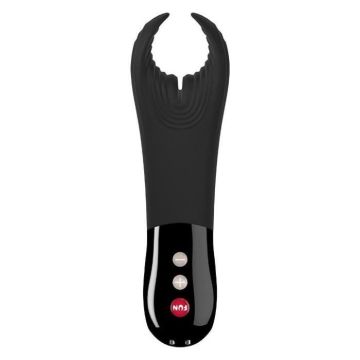 Masturbateur - Fun Factory - Manta - Vibrant - Noir - Pour hommes et couples