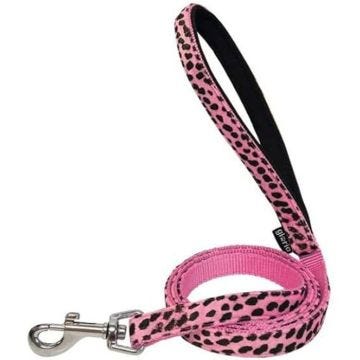 Ceinture - GLORIA - Léopard - Nylon Résistant - Pour Chien Moyen - Facile à Utiliser