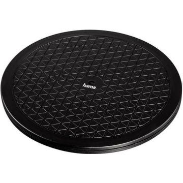 HAMA 00049590 Plateau tournant universel - 25,5 cm - Noir