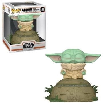 Figurine Funko POP! Deluxe: Mandalorian- The Child Using the Force(SFX)