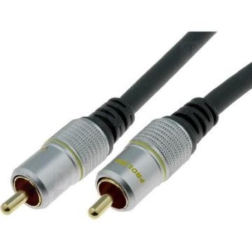 Câble de transfert du signal numérique - RCA - noir - 15m