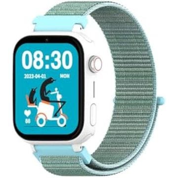Montre Connectée Enfant - DCU TECNOLOGIC - GPS - Appels vidéo - Bouton SOS - Étanche IP67