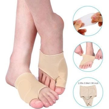 Orthèses pour Hallux Valgus Oignon Correcteurs Bunion Protecteur Soulagement des Douleurs du Pied Pour Hommes et Femmes, 1 Paire