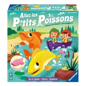 Allez Les P'tits Poissons - Premier Jeu de société pour Enfants - 20991 - Ravensburger - Dès 3 ans.