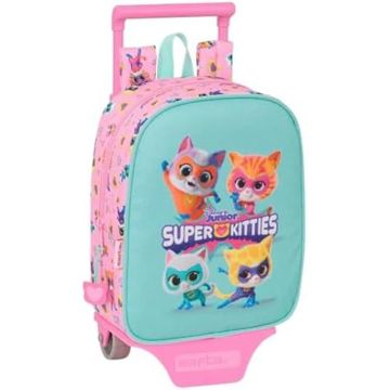 Sac à dos de crèche - SAFTA - SUPERKITTIES - Confortable et polyvalent - Trolley inclus - Pour enfants