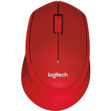 LOGITECH Souris Silencieuse M330 Silent Plus - Sans fil - Rouge