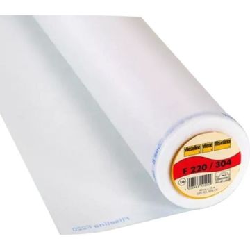 Entoilage thermocollant léger - Vliesline F220 - Blanc - Au mètre