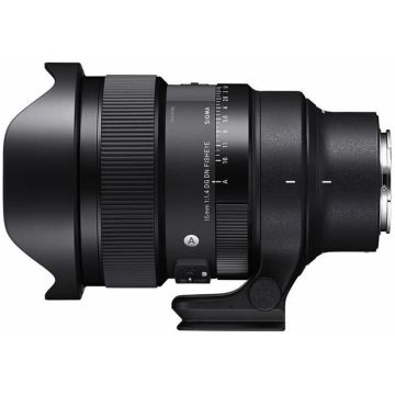 Objectif Fisheye - Sigma - DG DN Diagonal Fisheye 15mm - Ouverture f/1.4 - Monture Sony FE - Noir