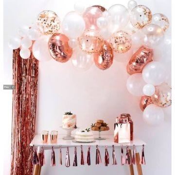 ARCHE DE BALLON ROSE