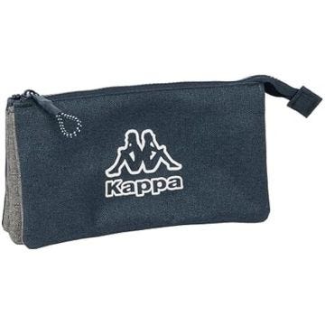 Trousse à crayons Safta Triple Kappa - Dark navy - Enfant - Synthétique