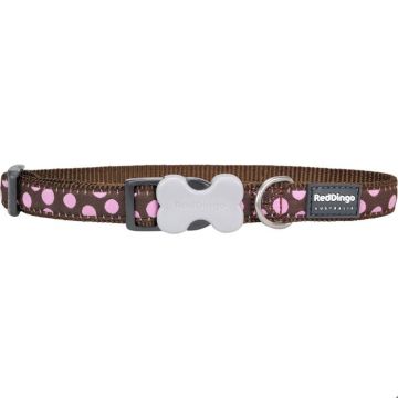 Collier 20 A 32 Cmx12Mm Marron/Rose