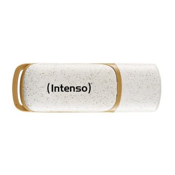 Clé USB Intenso Green Line 32 GB - Blanc - USB 3.2 (1è gén.) (USB 3.0)