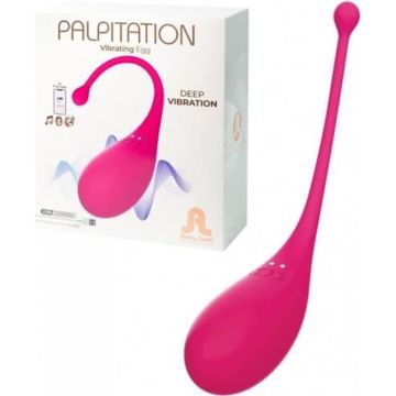 Oeuf Vibrant Connecté - ADRIEN LASTIC - Palpitation - 9 Modes de Vibration - Waterproof IPX7 - Rechargeable USB