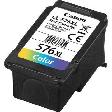 Cartouche d'encre CANON CL-576XL pour PIXMA - Rendement élevé - Multi-couleurs