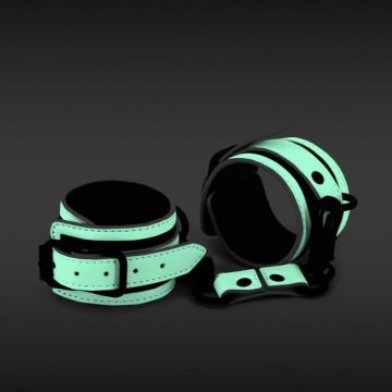Bondage NS Novelties-GLO Bondage poignet Green