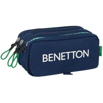 Trousse - SAFTA - Benetton - Verte - Triple - Confortable pour enfants
