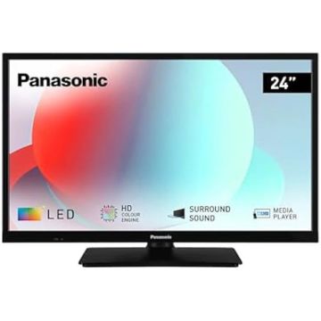 Panasonic TS-24N30AEZ, Série N30 24 Pouces TV LED HD, 2024, Lecteur Multimédia USB, Haut Contraste, Triple Tuner HD, HDMI, Montage