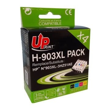 HP N° 903XL - 3HZ51AEpack. Cartouche d' encre compatible QUALITE PREMIUM de grande capacité . Pourquoi choisir une cartouche de