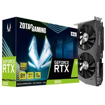 Carte Graphique Nvidia Zotac GeForce RTX 3050 Eco 8Go