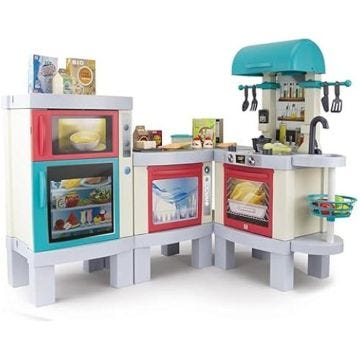 Cuisine jouet - CHICOS - Deli Kitchen XL - 31 accessoires - Technologie photochromique - Lumières LED