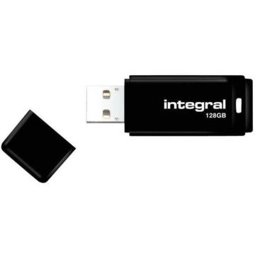 Clé USB - INTEGRAL - 128 Go - USB 2.0 - Noir