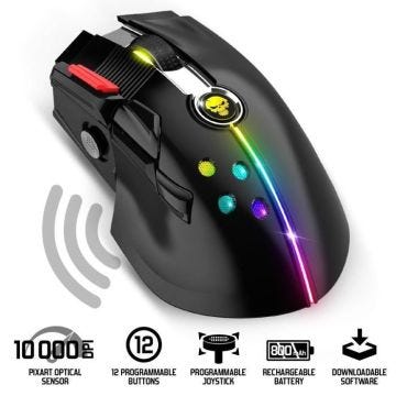 Souris gaming sans fil XPERT M600 Droitier RGB