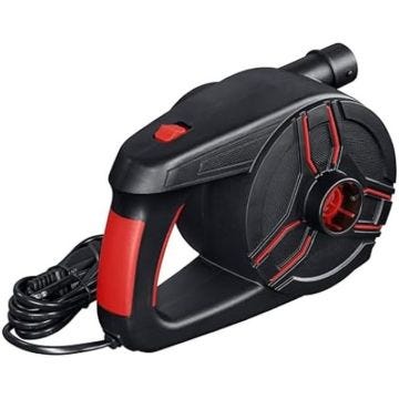 Gonfleur électrique - BESTWAY - PowerGrip Pro - 4 adaptateurs - 2,2 PSI - Noir/Rouge