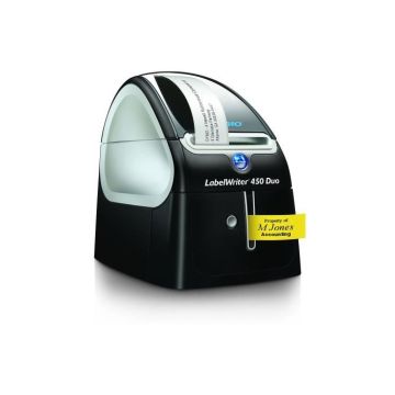 DYMO LabelWriter 450 Duo imprimante d'étiquettes papier thermique connectable PC/MAC par port USB