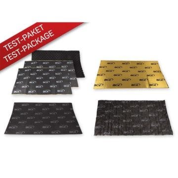 Boîte d'échantillons de matériaux isolants comprenant 1 kit de porte standard