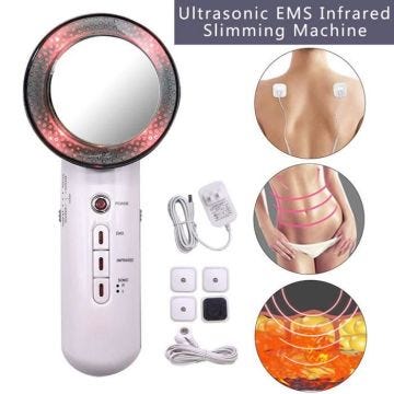 10PCS EMS  Slimming Massager Perte de poids Anti Cellulite Brûleur de graisse Galvanic spa Infrarouge Ultrasound Cavitation Therapy
