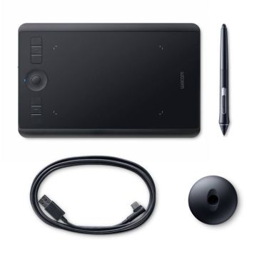 Numériseur WACOM Intuos Pro Small - Multitactile - Electromagnétique