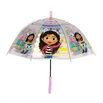 Parapluie - Gabby et la maison magique - 43 cm - Poignée en PVC - Enfant - Mixte