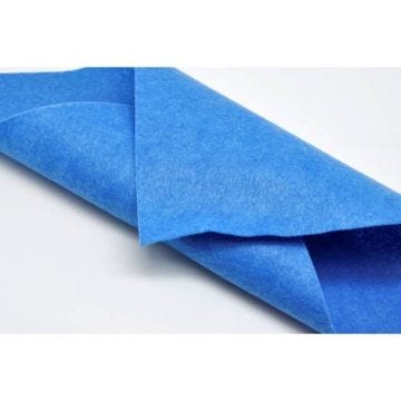 Feutrine Polyester Rouleau 45 cm x 10 m - MEGACREA DIY - Bleu azur