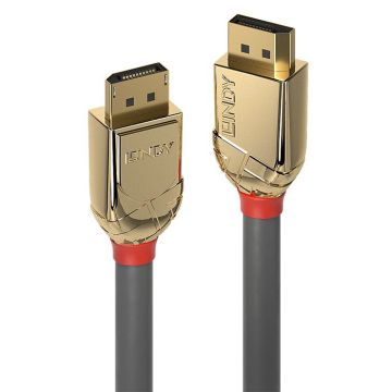 Lindy 36292, 2 m, DisplayPort, DisplayPort, Mâle, Mâle, Or