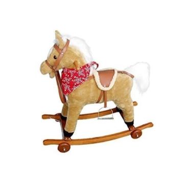 PEPRIÂ Â CHEVAL BALANCIN C-SON. ET MOV. 77Â X 72Â 125Â Â 1200Â ASSORTIMENT