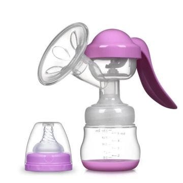 tire-lait manuel puissant bébé mamelon aspiration 150ml alimentation bouteilles de lait seins pompes bouteille sucer de [C88EDBA]