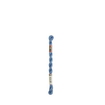 Fil DMC Coton Perlé Médium N5 Col. 931 Bleu