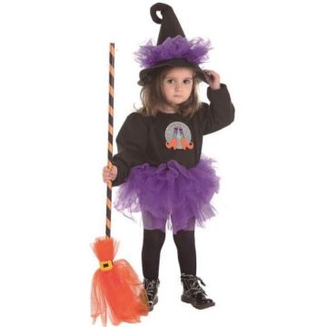 Déguisement Sorcière Tutu pour Fille