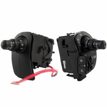 2 Commodos pour Clio 3, Kangoo 2, Modus (à partir de 2004) éclairage, clignotants, essuie-glace et réglage audio