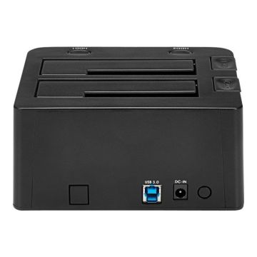 Station d'accueil - STARTECH - SDOCK2U33 - USB 3.0 - 2 disques durs SATA III - Noir